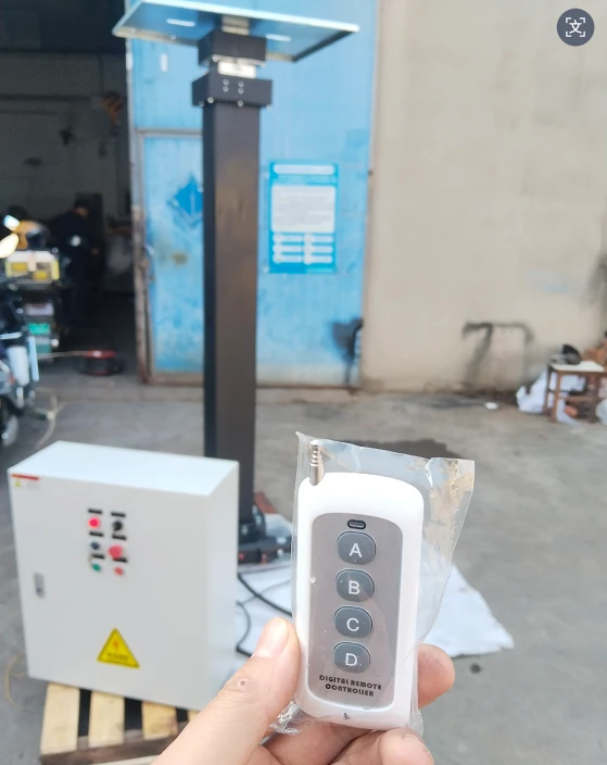 LED Screen Tower Heavy Duty Telescopic Mast Hydraulic Driven 1000kg Payload best