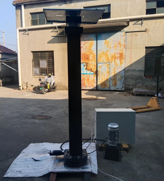 LED Screen Tower Heavy Duty Telescopic Mast Hydraulic Driven 1000kg Payload factory